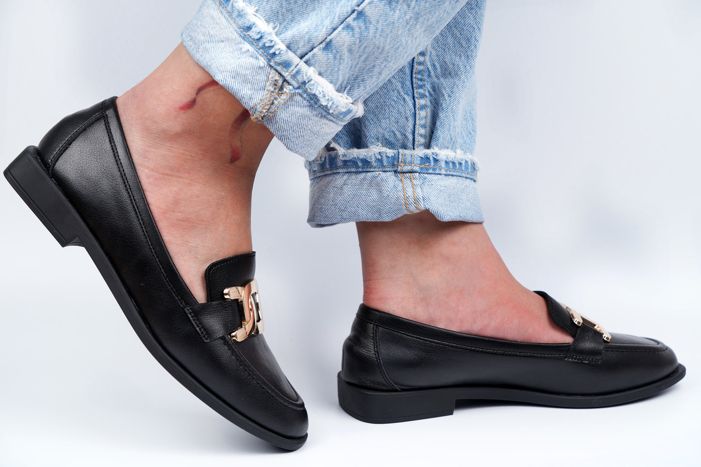 Black Matimo Loafers