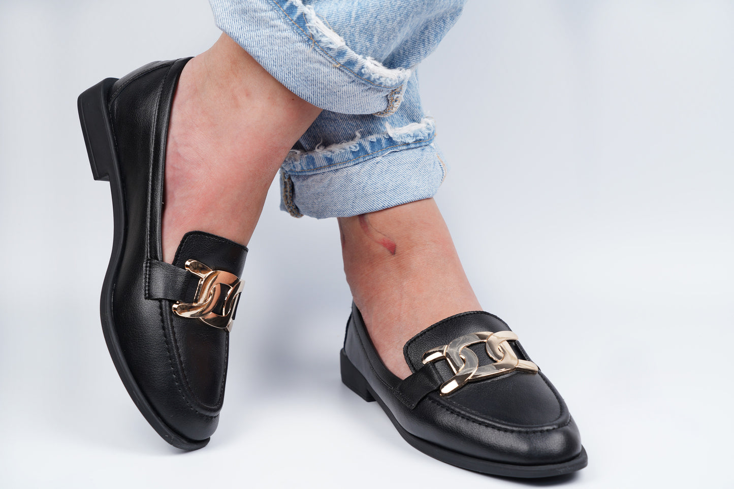 Black Matimo Loafers