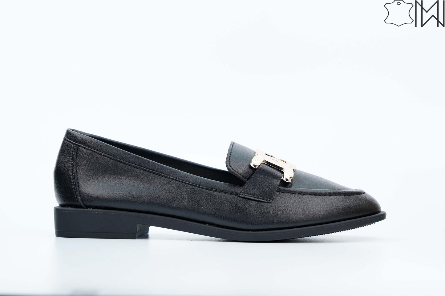 black loafers 